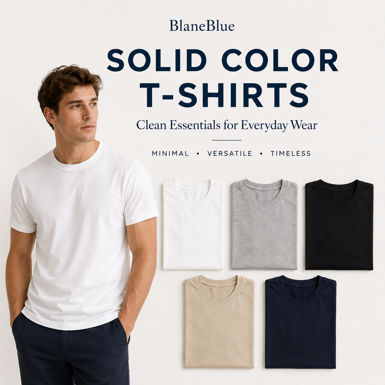Solid Color T-Shirts