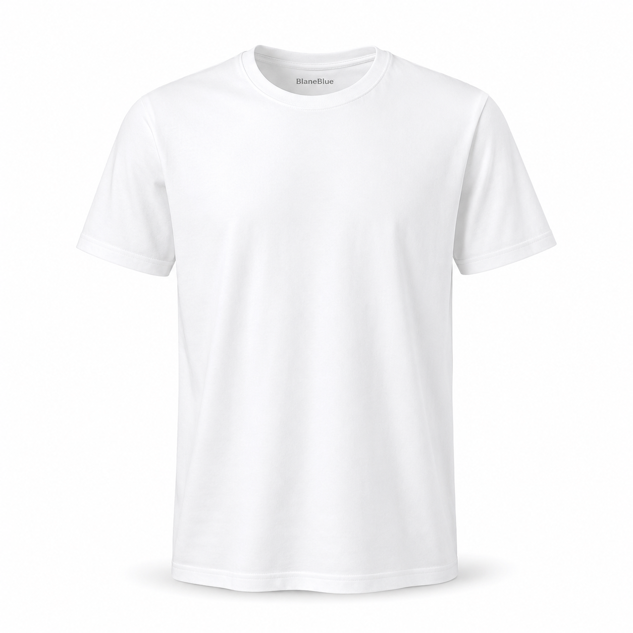 BlaneBlue Men’s White Clean White Tee