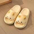 Cute Cartoon Cat Paw Slippers, New Style, Thick Sole, Home Wear, Shower Wear, Non-Slip Couple Slippers Slide Flipflop Girl