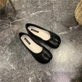 Comfortable Women’s Tabi Split Toe Ballet Flats Slip On Loafers Houndstooth and Solid Colors for Casual Daily Wear